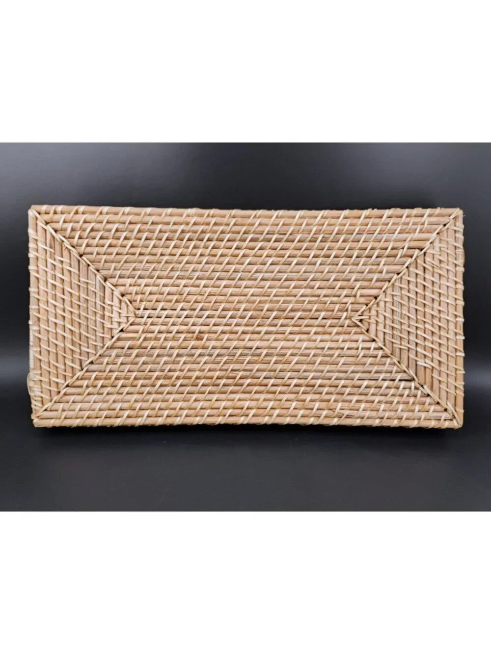Hearth & Hand With Magnolia Woven Rattan Bath Tray